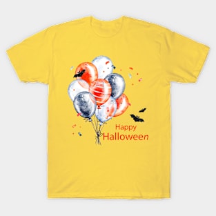 Happy Halloween Balloons T-Shirt